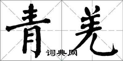 翁闓運青羌楷書怎么寫