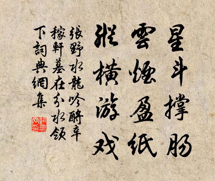 張野星斗撐腸,雲煙盈紙,縱橫遊戲書法作品欣賞