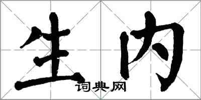 翁闓運生內楷書怎么寫