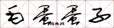 朱錫榮毛蛋蛋子草書怎么寫