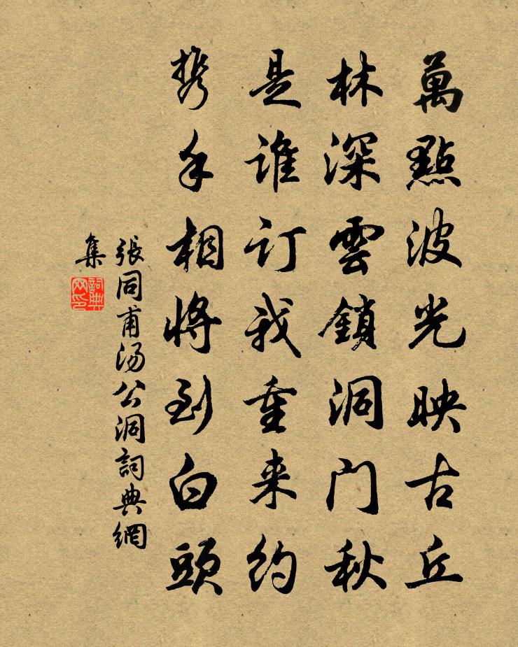 張同甫湯公洞書法作品欣賞