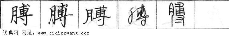 鋼筆字典