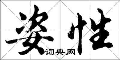 胡問遂姿性行書怎么寫