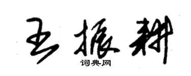 朱錫榮王振耕草書個性簽名怎么寫