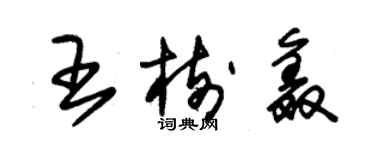 朱錫榮王樹鑫草書個性簽名怎么寫