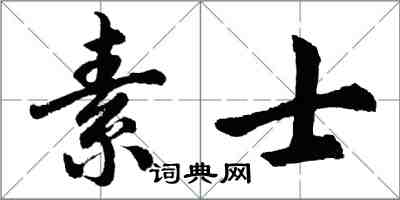 胡問遂素士行書怎么寫