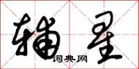 朱錫榮輔星草書怎么寫