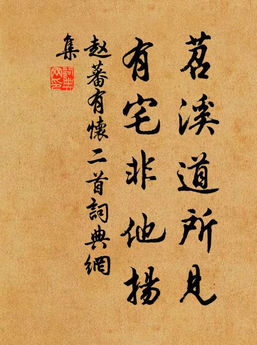 明心只自快,與世何所裨 詩詞名句