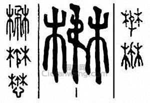 金石大字典的篆刻印章楙