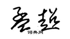 朱錫榮孟超草書個性簽名怎么寫
