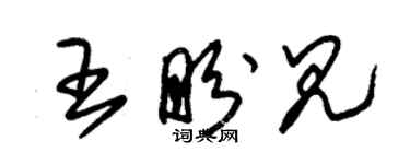 朱錫榮王盼見草書個性簽名怎么寫