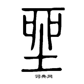 說文解字寫的坐