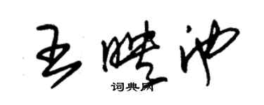 朱錫榮王映池草書個性簽名怎么寫