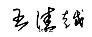 朱錫榮王佳越草書個性簽名怎么寫