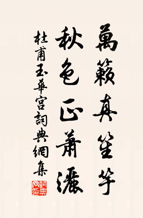 惟有多情，袖中留得 詩詞名句