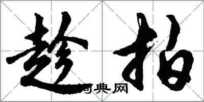 胡問遂趁拍行書怎么寫