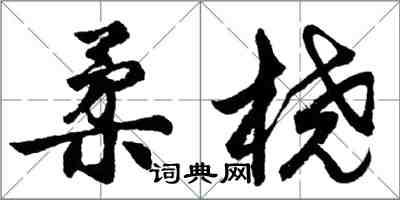 胡問遂柔橈行書怎么寫