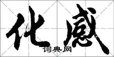 胡問遂化感行書怎么寫