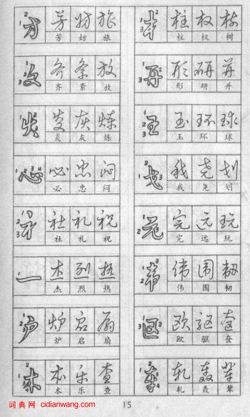 黃若舟怎樣練好鋼筆字，實用鋼筆草書字帖