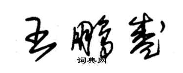 朱錫榮王鵬盛草書個性簽名怎么寫