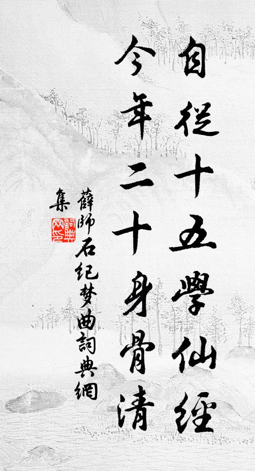 安得神仙術,試為施康濟 詩詞名句