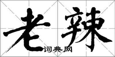 翁闓運老辣楷書怎么寫