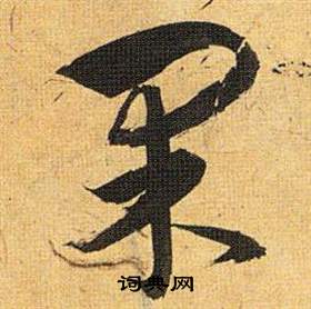 歸田賦中祝枝山的寫法