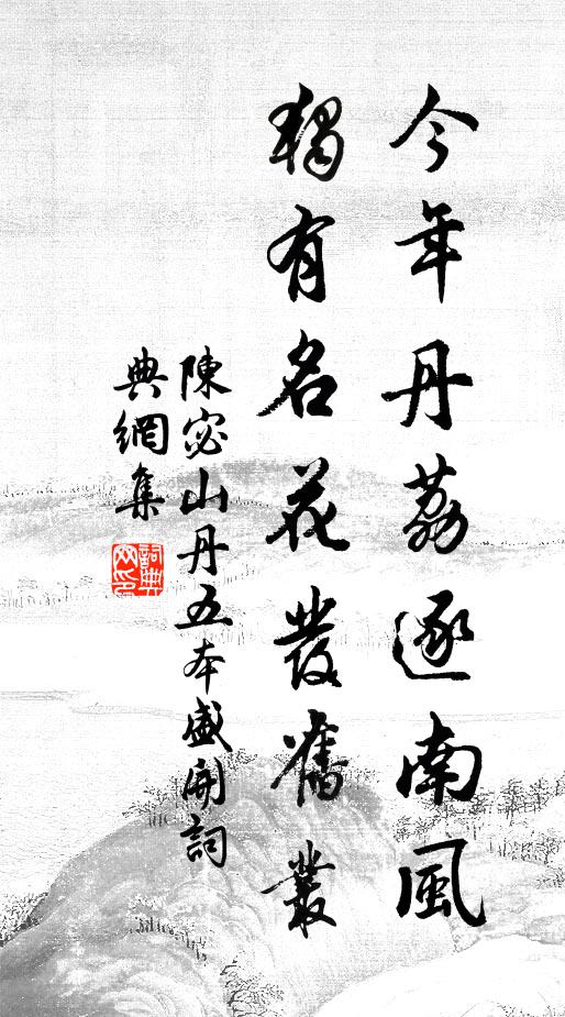 妙手寫徽真，水翦雙眸點絳唇，疑是昔年窺宋玉 詩詞名句