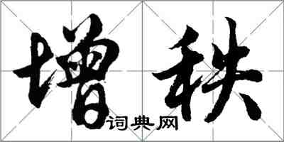 胡問遂增秩行書怎么寫