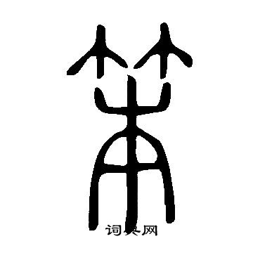 說文解字寫的笨