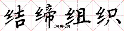 周炳元結締組織楷書怎么寫