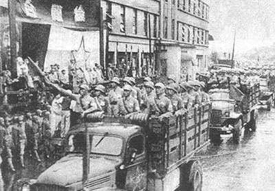 1949年7月6日上海百萬軍民慶祝解放_歷史上的今天