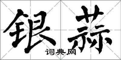 翁闓運銀蒜楷書怎么寫