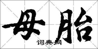 胡問遂母胎行書怎么寫