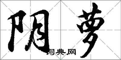 胡問遂陰蘿行書怎么寫