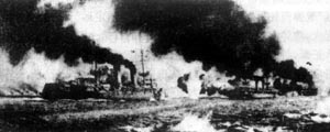 1895年2月11日北洋海軍在威海劉公島向日本軍隊投降，全軍覆滅_歷史上的今天