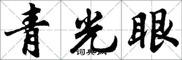 胡問遂青光眼行書怎么寫