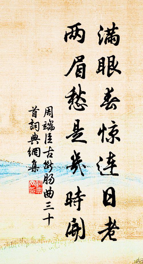 河凍落痕餘一寸，殘冰閣在柳根沙 詩詞名句