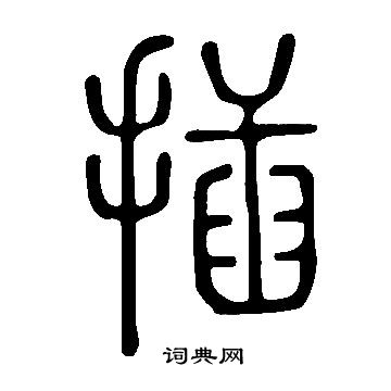 說文解字寫的插