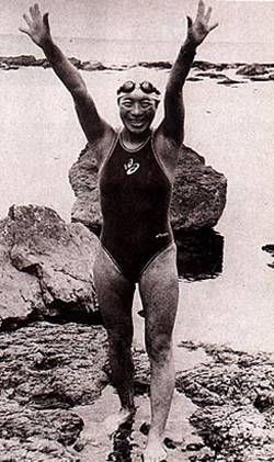 1993年5月3日大迫千惠子單人橫渡津輕海峽_歷史上的今天