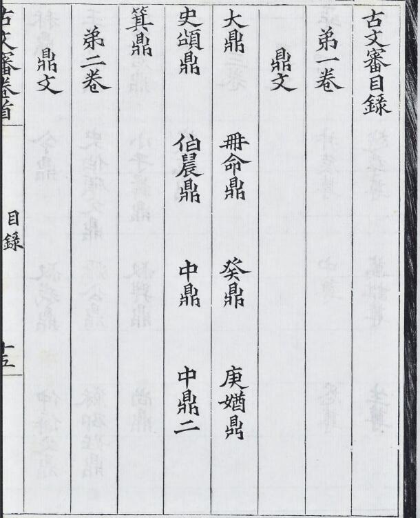 【pdf高清】清劉心源《古文審》八卷下載_180M