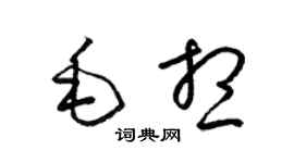 梁錦英毛想草書個性簽名怎么寫