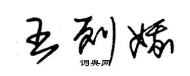 朱錫榮王列娥草書個性簽名怎么寫