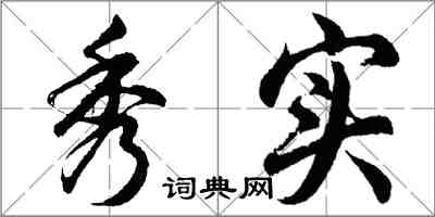 胡問遂秀實行書怎么寫