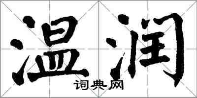 翁闓運溫潤楷書怎么寫