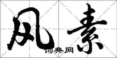 胡問遂風素行書怎么寫