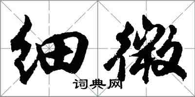 胡問遂細微行書怎么寫