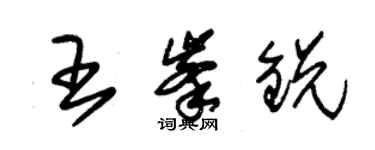 朱錫榮王峰銳草書個性簽名怎么寫