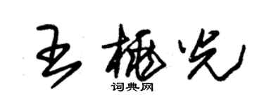 朱錫榮王桃光草書個性簽名怎么寫