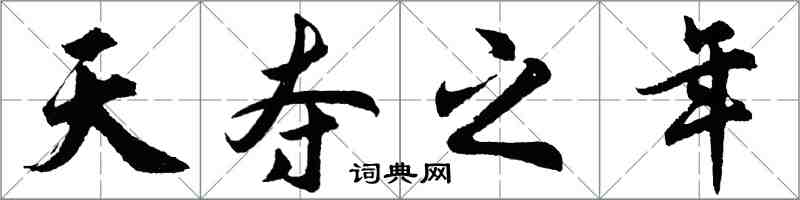 胡問遂天奪之年行書怎么寫